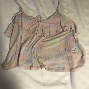 Tie dye crop top from Urban Outfiters